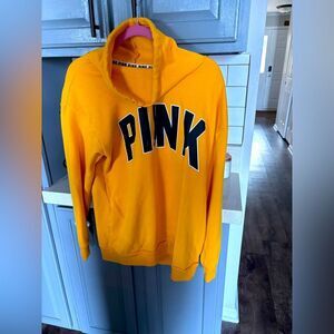 Yellow PINK Sweatshirt by Victoria’s Secret